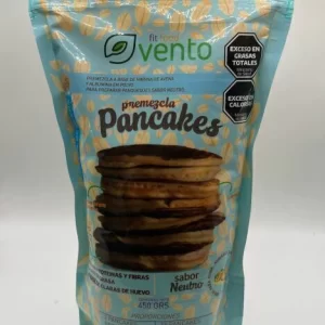 Premezcla Pancakes Proteicos Neutro hecho con Harina de Avena x 450 Gr