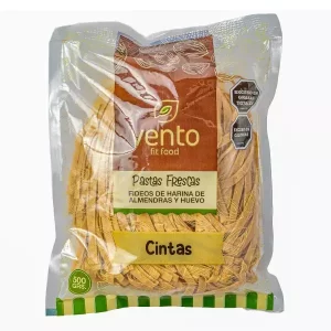 Fideos Keto con Harina de Almendras CINTAS x 500 Gr