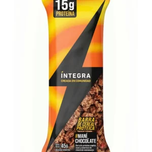Barritas de Cereal Proteica Mani y Chocolate 43Grs