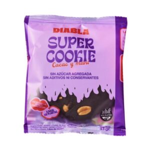 Super Cookie Cacao y Mani x 43 Gr
