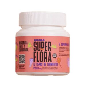 Super Flora Suplemento a base de Fermentos x 37g  NUEVO!!