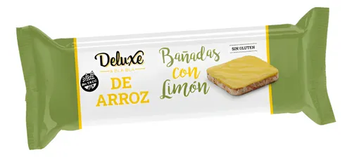 Galleta De Arroz Bañada Sabor Limon x 12 Unid