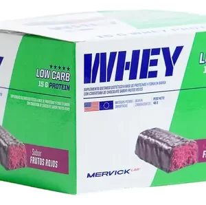 Low Carb Bar Frutos Rojos x 12 Unidades  NUEVO!!