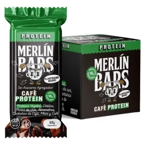 Merlin Bars CAFE PROTEIN x 14 Unidades  NUEVO!!