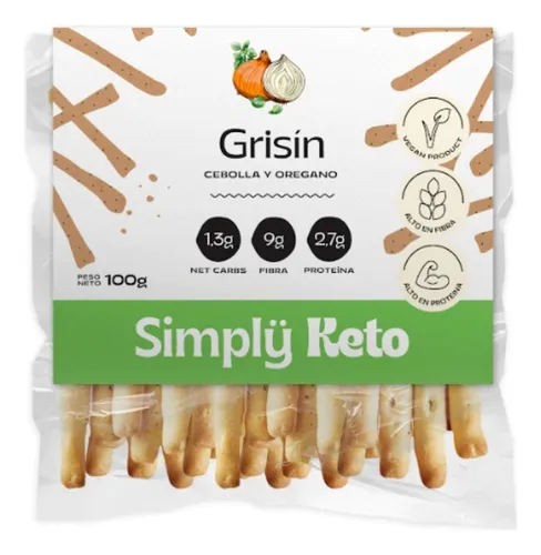 Grisin Cebolla y Oregano x 100 Grs