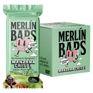 Merlin Bars MANZANA CRISPY x 14 Unidades  NUEVO!!