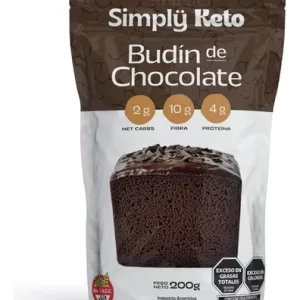 Premezcla Keto Budin de Chocolate x 200 Grs