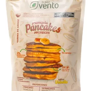 Premezcla Pancakes Proteicos Neutro hecho con Harina de Arroz x 450 Gr