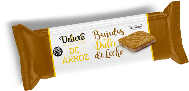 Galleta De Arroz Bañada Sabor Dulce de Leche x 12 Unid