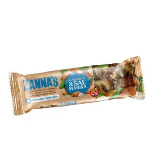 Barras de Proteinas Vegetales Almendras y Sal Marina x 12 Unidades  NUEVO!!